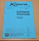 Werkstatthandbuch CITROEN Xsara Elektrische Schaltplne Linkslenkung Radio 1999