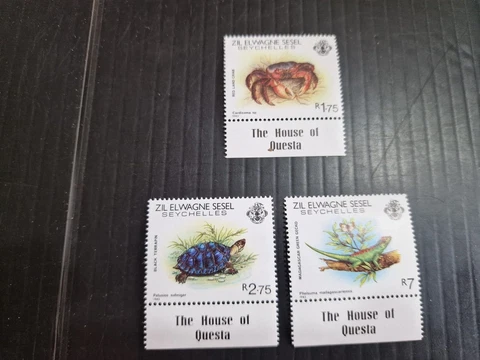 ZIL ELWANNYEN SESEL 1983 SG 45-47 WILDLIFE (2ND SERIES)  MNH Cover