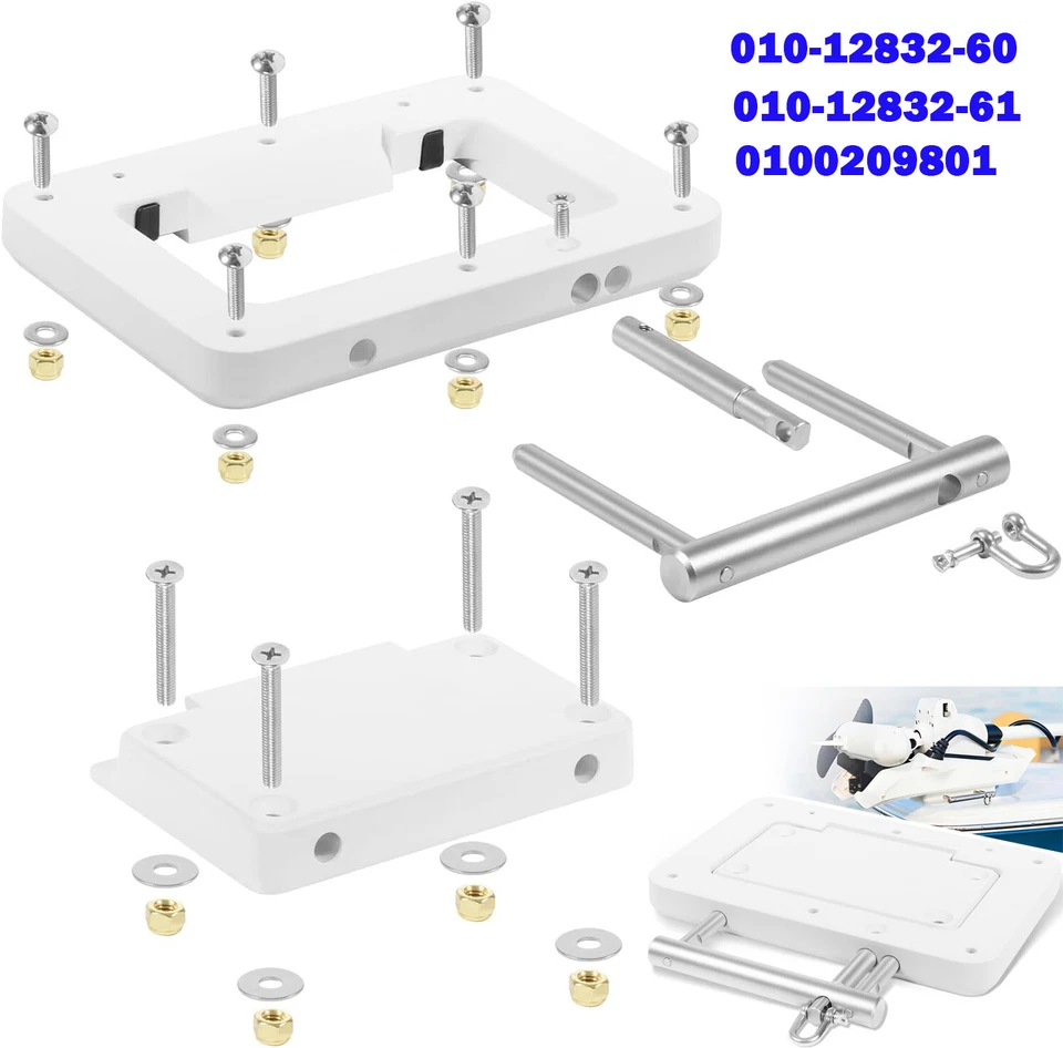 010-12832-61 Quick Release Bracket Plate for Garmin Force Kraken Trolling Motor - Image 1 of 4
