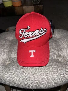 Cappello Berretto Texas Regolabile Rosso Nuovo - Foto 1 di 5