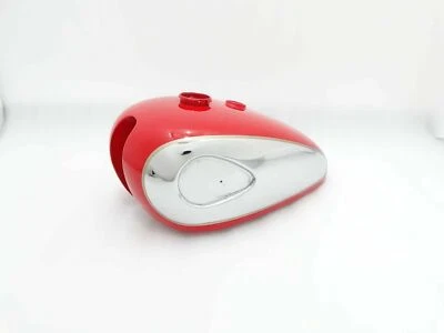 Gas Tank For Bsa Goldstar Scrambles Catalina 2 Gal In Red Paint Chrome - Image 1 of 4