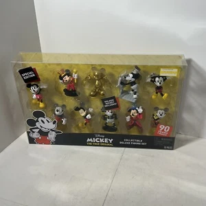 Disney Mickey True Original 90 Years Of Magic Collectible Deluxe Figuren 10 Stück - Bild 1 von 10