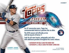 2018 Topps Series 1 Baseball - PICK YOUR CARD - COMPLETE YOUR SET - #1-175 