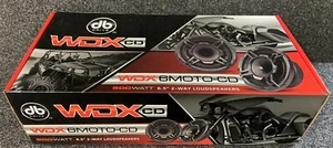 DB DRIVE WDX6MOTO-CD 500 VATIOS 6,5" HARLEY MOTO MARINA CAN-AM ATV TODOTERRENO - Imagen 1 de 12