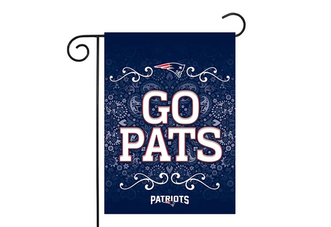 New England Patriots 13x18 Premium Stitched 2-Sided Outdoor Garden Flag Banner Cover