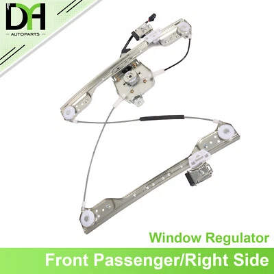 Front Passenger Side For Chrysler 300 2005-2010 Power Window Regulator W/ Motor - Image 1 of 4