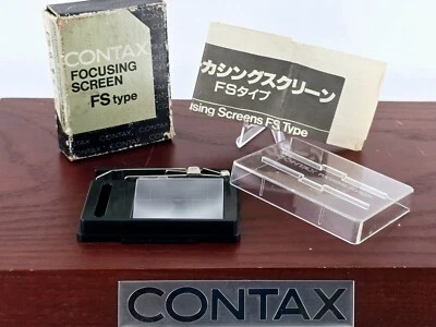 🌸[Near MINT] Contax Focusing Screen FS-6 type Genuine for RTS II III From JAPAN - Image 1 of 4