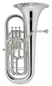 Jupiter BB Euphonium JEP1120S Silver Plated, Compensated, 3+1 Valves - Picture 1 of 2