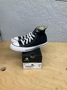 Converse Classic Chuck Taylor All Star Hi Top Canvas Black/White Size 6.5 - Picture 1 of 5