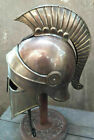 Greek Corinthian Helmet Medieval Knight Armor Crest Helmet