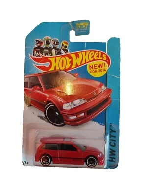 Honda Civic EF 2014 Hot Wheels Rojo. HW City. Sin abrir.  Diecast 1/64 Foto 1 de 2