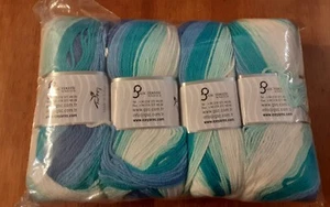 ICE YARNS BABY BATIK DK- BABY BLUE RAINBOW BRAND NEW SHADE!! 400gr(858) - Picture 1 of 2