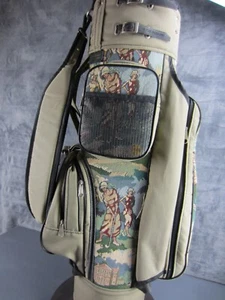 Jones Sports Co. Golf Bag 3-way-Top Women's Beatiful Vintage Style Embroidery - Picture 1 of 7