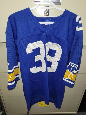 Winnepeg Blue Bombers - Willard Reaves #38 - Champion Jersey -Adult XL Cover