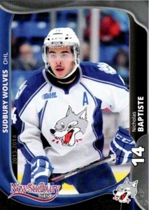 Nicholas Baptiste 2013-14 Sudbury Wolves - Picture 1 of 1