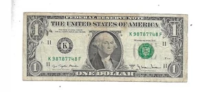 Scarce 1977-A Mule K98787748F FP2098/BP3 Fine - Picture 1 of 2