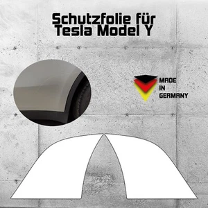 Lámina protectora de pintura para Tesla Model Y protección contra impactos de piedras lámina protectora transparente R+L - Imagen 1 de 4