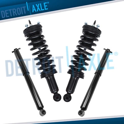 Conjunto de amortiguadores traseros puntales delanteros tracción trasera para Chevy Colorado GMC Canyon 2004-2012 Foto 1 de 4