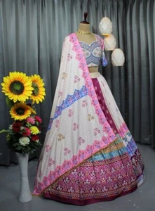 Diseñador Pesado Nupcial Paquistaní Anarkali Indio Bollywood Fiesta Étnica Lengha - Imagen 1 de 7