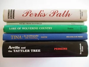 STAN PERKINS 5 Bücher Lot Michigan lokale Geschichte Vielfraß Land Vergünstigung Weg - Bild 1 von 10