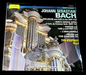 TOM KOOPMAN-ORGELWERKE-CLASSICAL-1986-SWITZERLAND-NOVALLIS-SEALED ALBUM - Picture 1 of 7