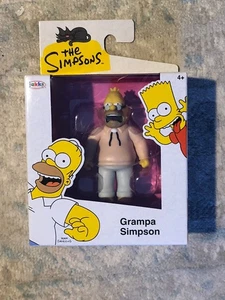 The Simpsons Jakks Pacific 2.5" Action Figure - Grandpa Simpson - Picture 1 of 2