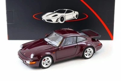 Porsche 911 964 Turbo 3.6 1993 Norev cupé amatista púrpura metálico 1:18 limitado Foto 1 de 4