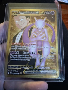 2025 Pokemon SV Destined Rivals - DRI EN #240/182 Team Rocket's Mewtwo ex - Bild 1 von 7