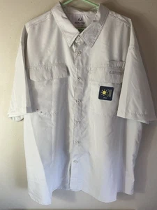 Realtree Fishing Button Shirt  XL  Fits 46/48 Nimbus Cloud   New UPF50 - Picture 1 of 7