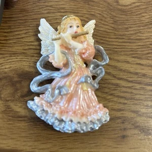 Magnet; Angel 3" Playing the Flute - Picture 1 of 2