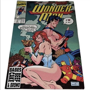 Wonder Man #2 (1991) Marvel Comic – Enchantress & Avengers Guest Star - Picture 1 of 3