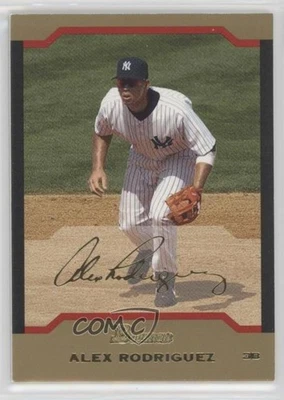 2004 Bowman Gold Alex Rodriguez #103 - Image 1 of 2