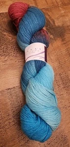 Lorna's Cordones Hilo Honor 70% Bebé Alpaca, 30% Seda 350 yardas Color Loopy Ewe Shuffle - Imagen 1 de 7