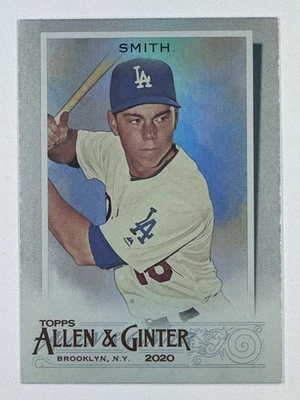 WILL SMITH 2020 Topps Allen & Ginter #198 HOT BOX SILVER FOIL Los Angeles Dodger - Image 1 of 3