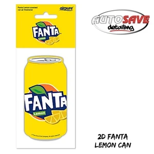 AirPure - Fanta Lemon Can Paper 2D Air Freshener - Picture 1 of 1