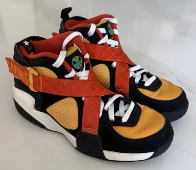 Nike Air Raid Roswell Raygun Tenis Zapatos Baloncesto Negro Naranja Hombres Talla 9 Foto 1 de 4
