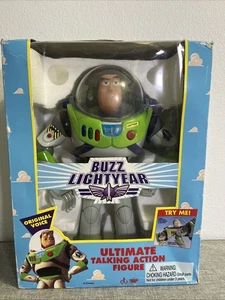 Disney Toy Story Buzz Lightyear Ultimate Talking Action Figure Works Rare 1995 - Picture 1 of 5