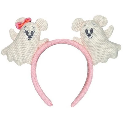 2025 Hongkong Disney Mickey Minnie Mouse Halloween Ghost Ears Headband New - Image 1 of 4