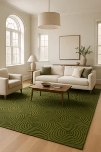 Hand-Tufted Wool Rug – Soft Underfoot Comfort for living room, Bed room , office - Picture 1 of 1