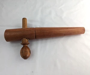 Vintage Wooden Barrel Tap Spigot – 8.75" Long – Wine Beer Whiskey Rustic - Picture 1 of 5