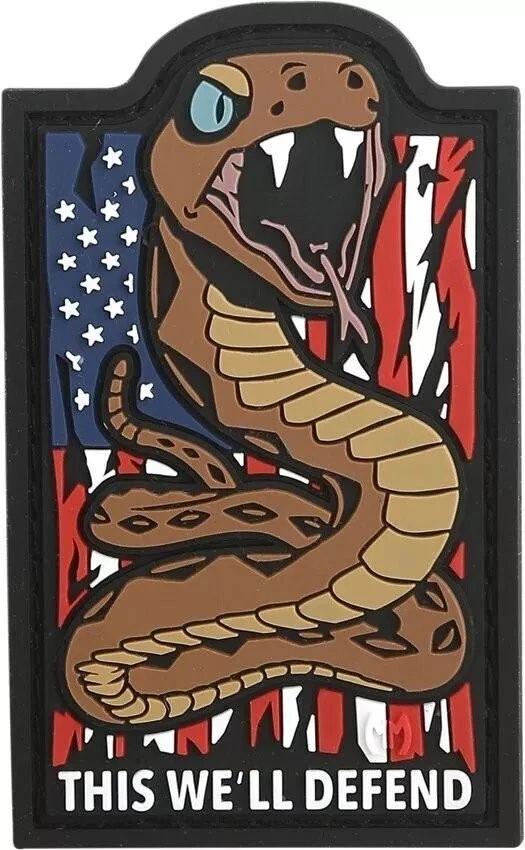 Maxpedition This We'll Defend Patch Full Color With Extra Loop-Field Lined Sheet