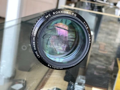 [CASI COMO NUEVO] Minolta mc rokkor-pg 58 mm f/1,2 Foto 1 de 4