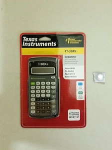 Texas Instruments TI-30XA Scientific Calculator New Sealed w/FREE NEW BATTERY! - Picture 1 of 5