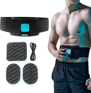 Slendertone Abs8 EMS Abdominal Muscle Toner Belt Rechargeable Controller Gel Pad - Picture 1 of 4