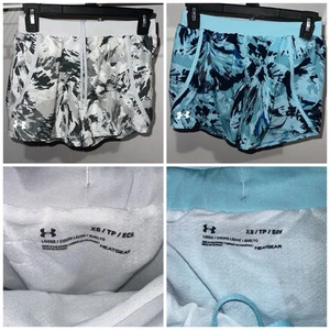 Under Armour Women'sHeatGear AthleticRunning Shorts - Size XS (2 pairs) - Picture 1 of 7