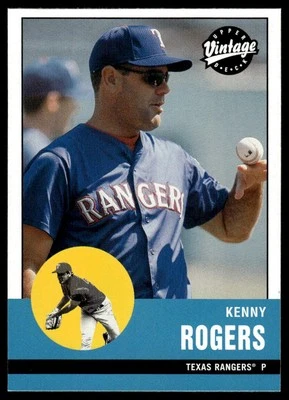 2001 Upper Deck Vintage #90 Kenny Rogers - Image 1 of 2