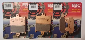 EBC Sintered FRONT and REAR Brake Pads For TRIUMPH SPEED TRIPLE (1997 to 2004) - Picture 1 of 9