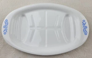 Vintage 1961-66 Corning Ware Blue Cornflower P-19 Platter  - Picture 1 of 4