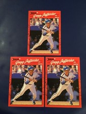 1990 Donruss # 270 GREGG JEFFERIES Lot 3 New York Mets St. Louis Cardinals STAR