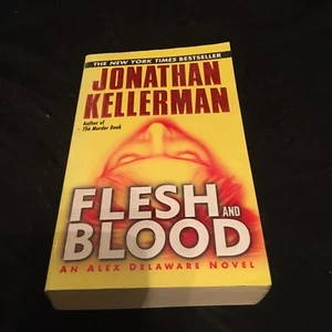 Flesh and Blood by Jonathan Kellerman PB - Imagen 1 de 4